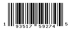 UPC barcode number 193517592745