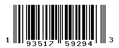 UPC barcode number 193517592943