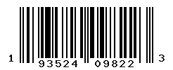 UPC barcode 193524098223