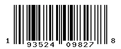 UPC barcode 193524098278