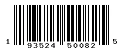 193524500825 barcode