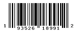 UPC barcode 193526189912