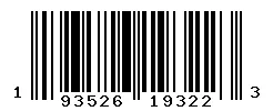 UPC barcode 193526193223