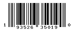 UPC barcode 193526350190