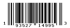 UPC barcode number 193527149953