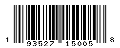 UPC barcode number 193527150058