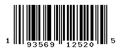 UPC barcode 193569125205