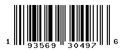 UPC barcode number 193569304976