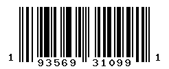 UPC barcode number 193569310991