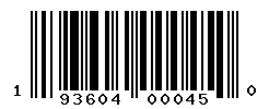 upc 193604000450 barcode image