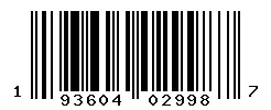 193604029987 barcode