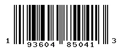 193604850413 barcode