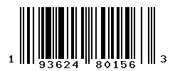 UPC barcode 193624801563