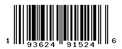 UPC barcode 193624915246