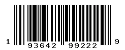 193642992229 barcode