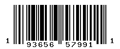 UPC barcode number 193656579911