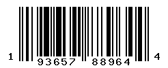 UPC barcode number 193657889644