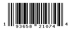 UPC barcode number 193658210744