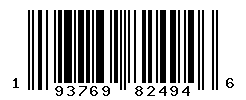 UPC barcode number 193769824946