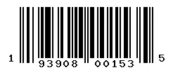 193908001535 barcode