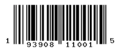 193908110015 barcode