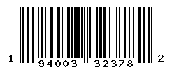 UPC barcode number 194003323782