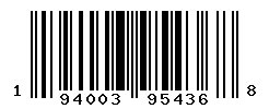 UPC barcode number 194003954368