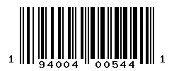 UPC 194004005441 barcode image