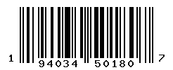 upc 194034501807 barcode image