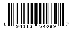 UPC barcode number 194113540697