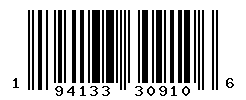 UPC barcode number 194133309106