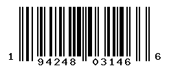 UPC barcode number 194248031466