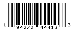 UPC barcode number 194272444133