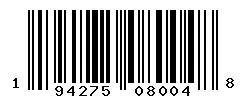 194275080048 barcode