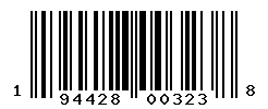 UPC barcode number 194428003238