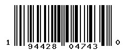194428047430 barcode