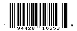 upc 194428102535 barcode image