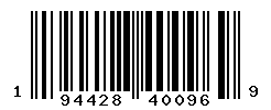 upc 194428400969 barcode image