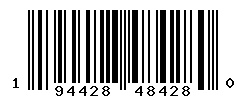 UPC barcode number 194428484280