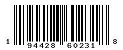 upc 194428602318 barcode image