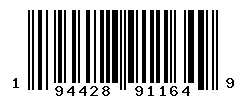 upc 194428911649 barcode image