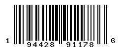 upc 194428911786 barcode image