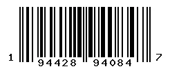 194428940847 barcode