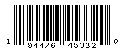 UPC barcode number 194476453320