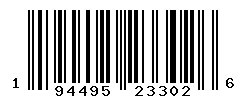 UPC barcode number 194495233026