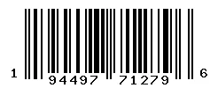 UPC barcode 194497712796