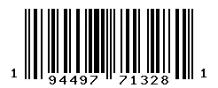 UPC barcode 194497713281