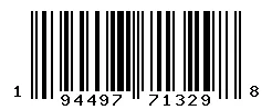 UPC barcode 194497713298