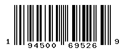 UPC barcode number 194500695269