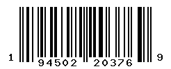 UPC barcode number 194502203769